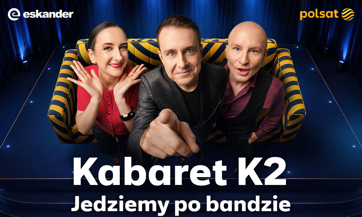 Kabaret K2 jedzie po bandzie… przed kamerami Polsatu!